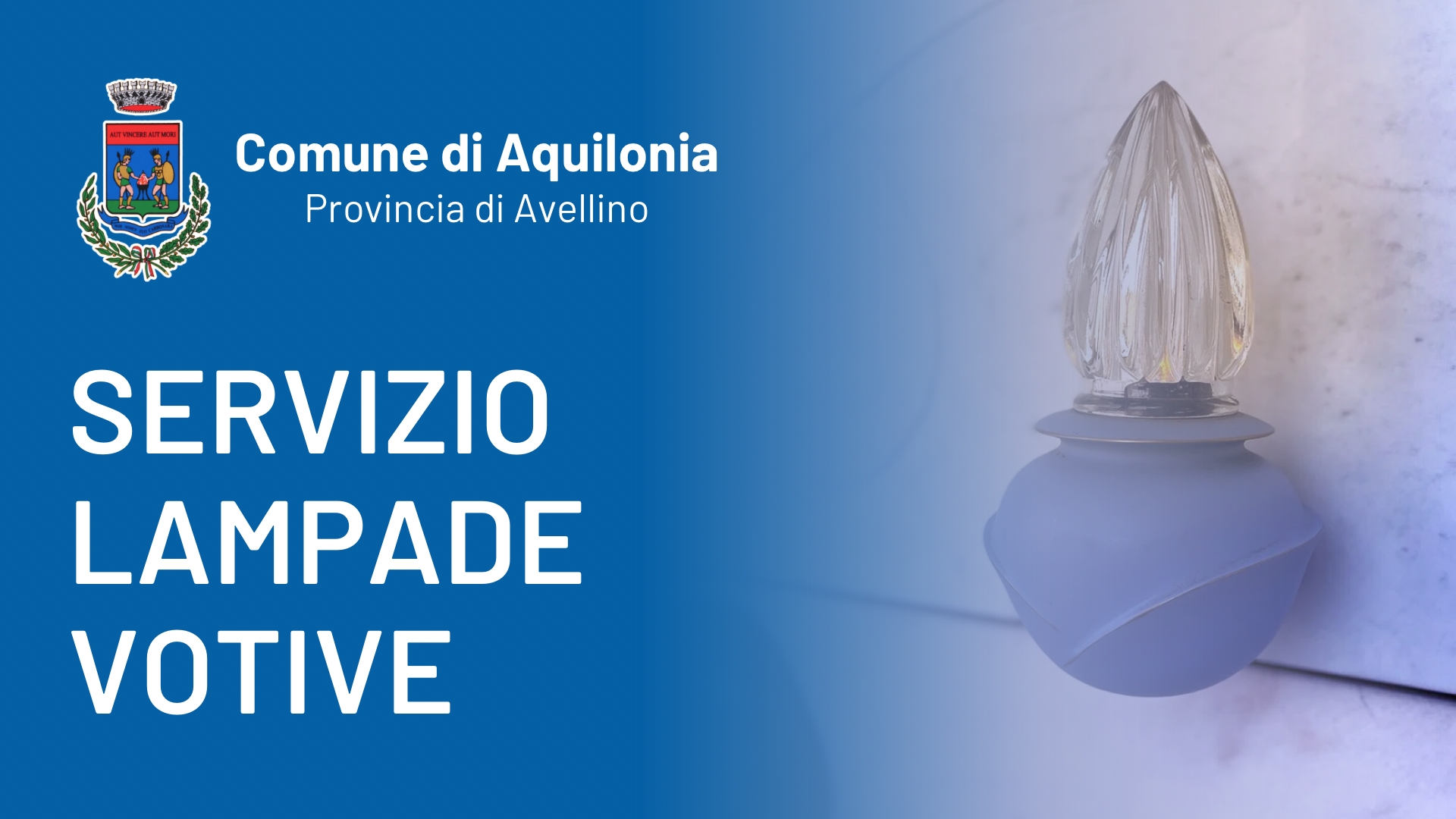 AVVISO PUBBLICO - SERVIZIO LAMPADE VOTIVE